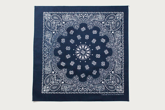 Hav-A-Hank Paisley Bandana - Navy