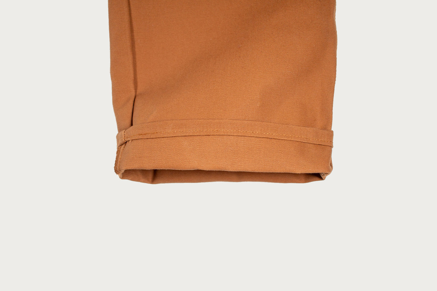 Round House Lot 2202 Double-Knee Duck Canvas Carpenter Pants - Brown