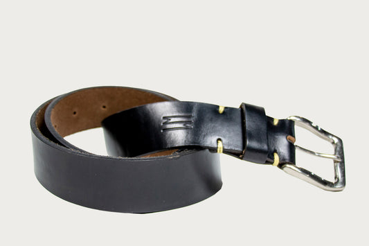 Waltzing Matilda Unisex Belt—Black Chromexcel