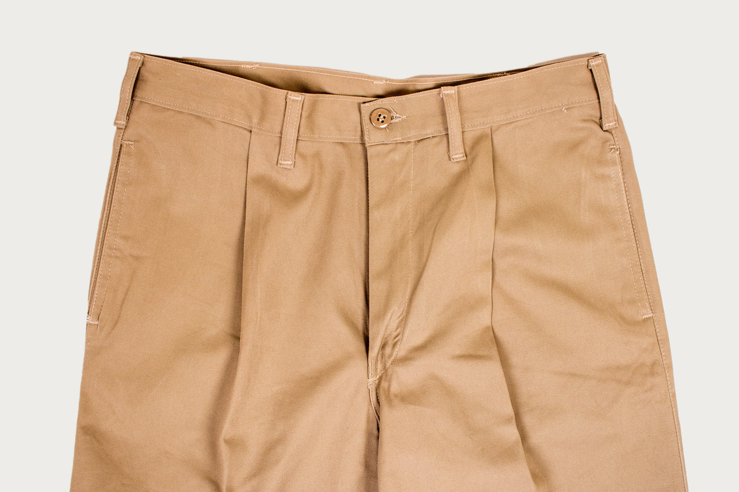 NOS Gung Ho Single Pleat Khaki Trouser