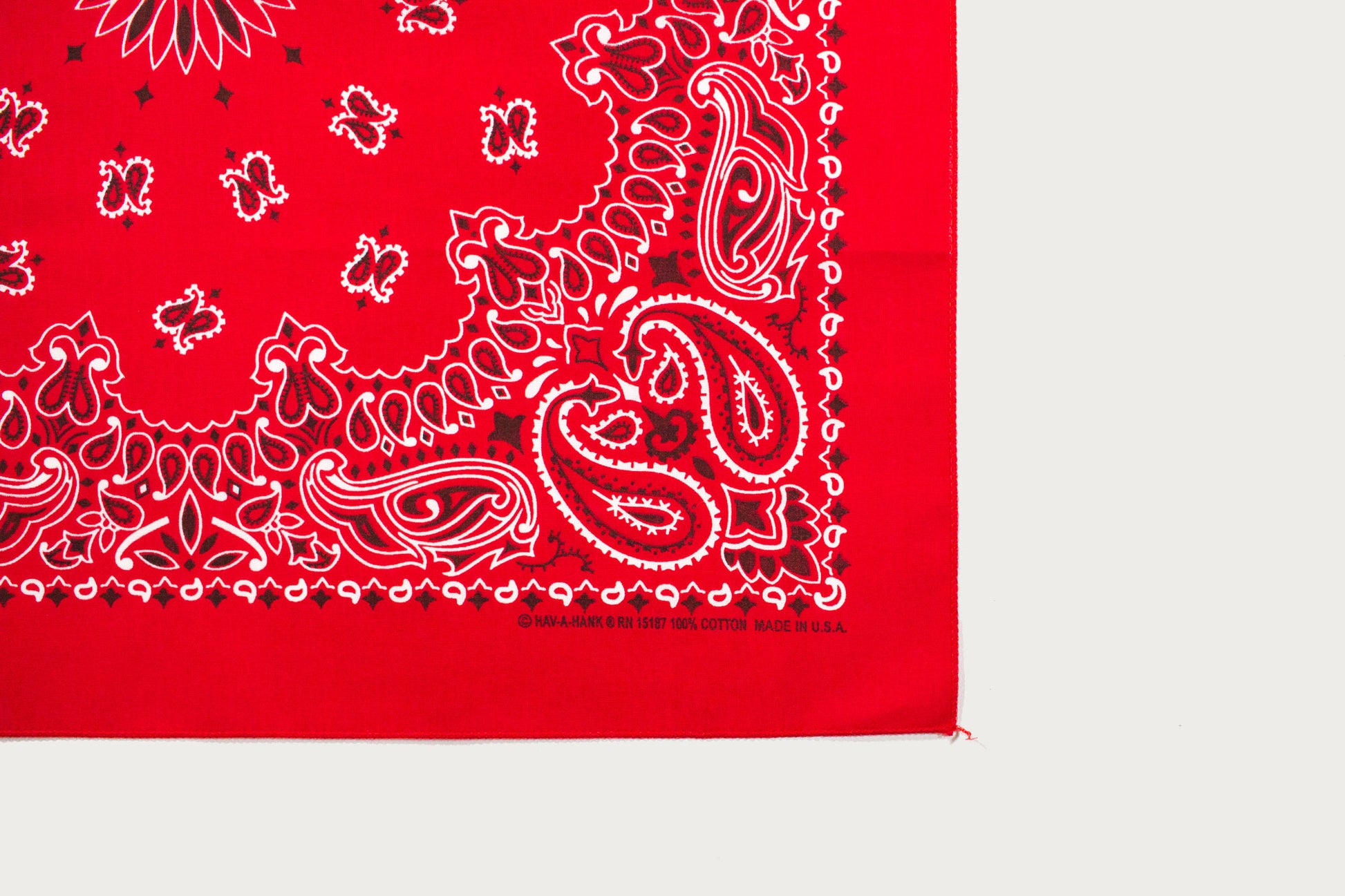 HAVAHANK 2-Sided Cotton PAISLEY BANDANA Head Neck Face Wrap Scarf Handkerchief e HAVAHANK 2-Sided Cotton PAISLEY BANDANA Head Neck Face Wrap Scarf Handkerchief e