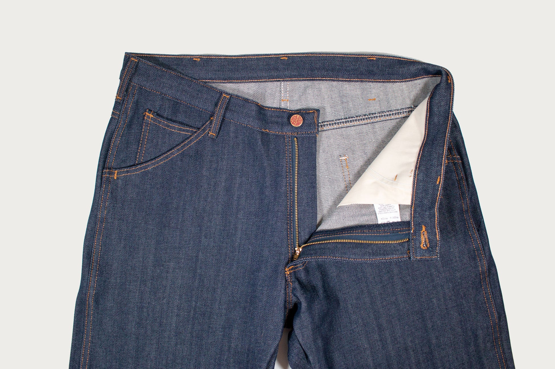 Round House Lot 182 Slim Straight Fit Raw Denim Jeans - Indigo – Heddels
