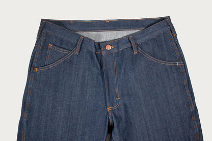 Round House Lot 147 Straight Fit Raw Denim Jeans - Indigo