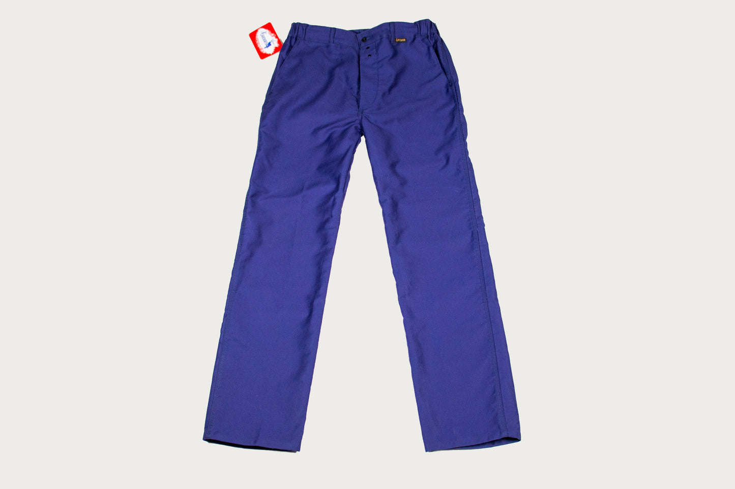 Le Laboureur Pantalon Droit in Hydrone Blue Moleskine