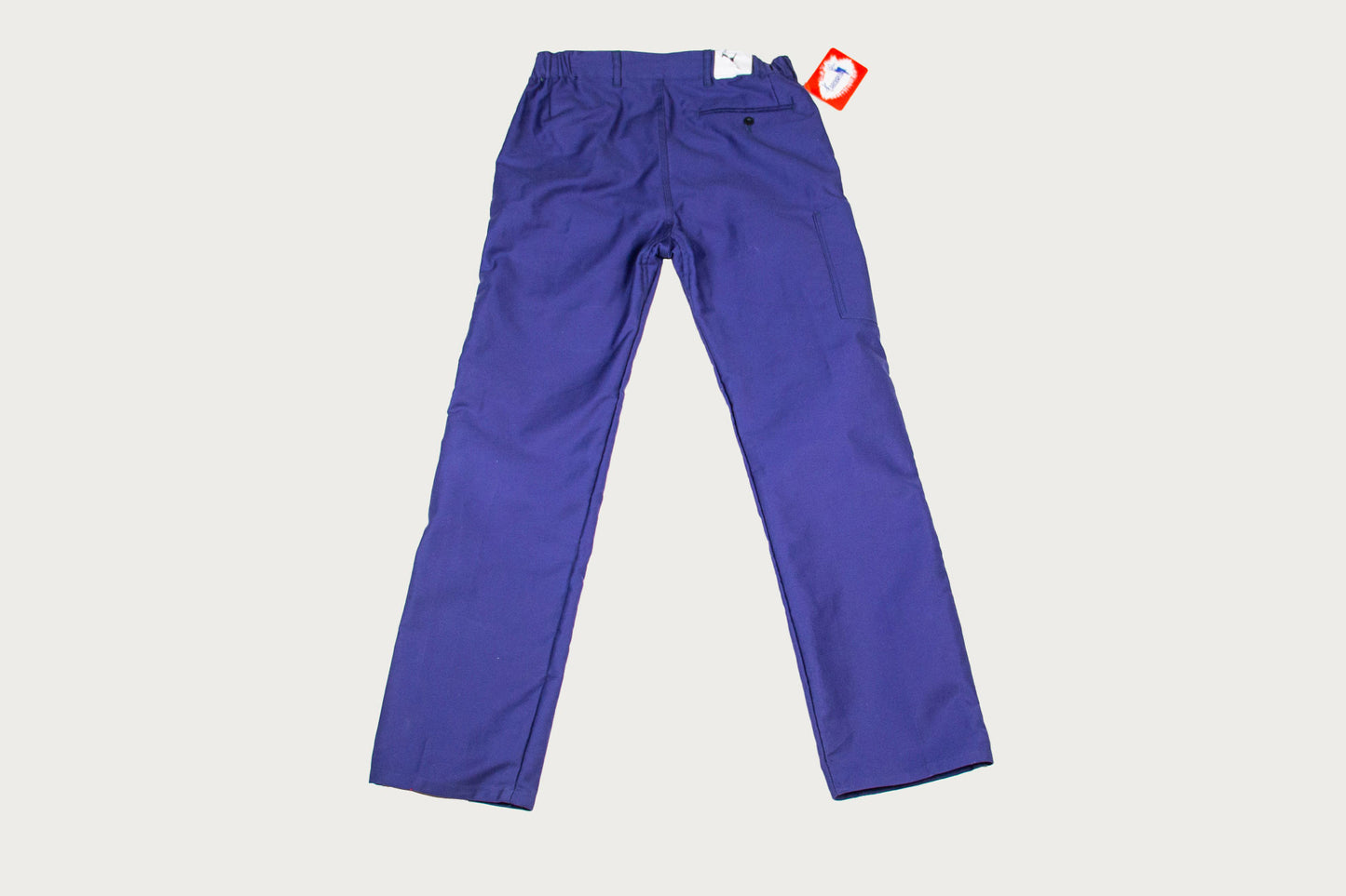 Le Laboureur Pantalon Droit in Hydrone Blue Moleskine